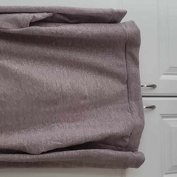 NWOT 143 STORY Brushed Fleece and Glitter Cowl Neck size Large - Picture 11 of 12